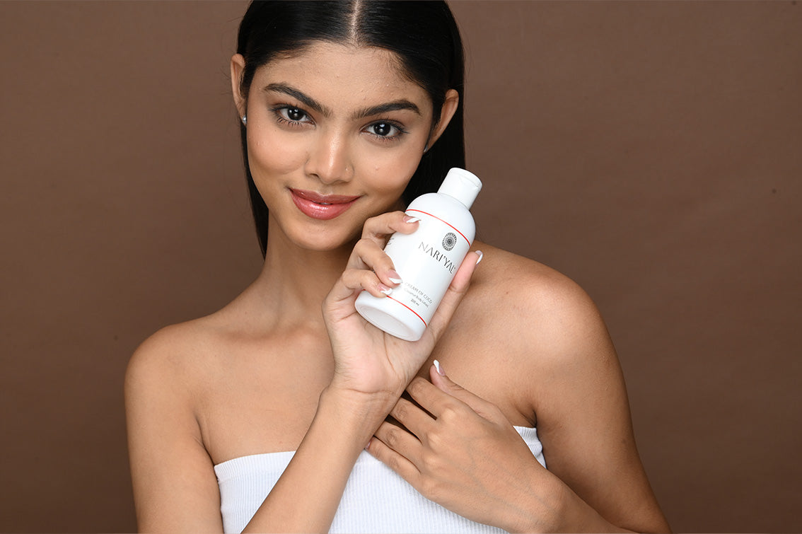 Can Body Lotion Be Used on Face?Answer Lies in Nari'yal Cosmetics NARI'YAL COSMETICS