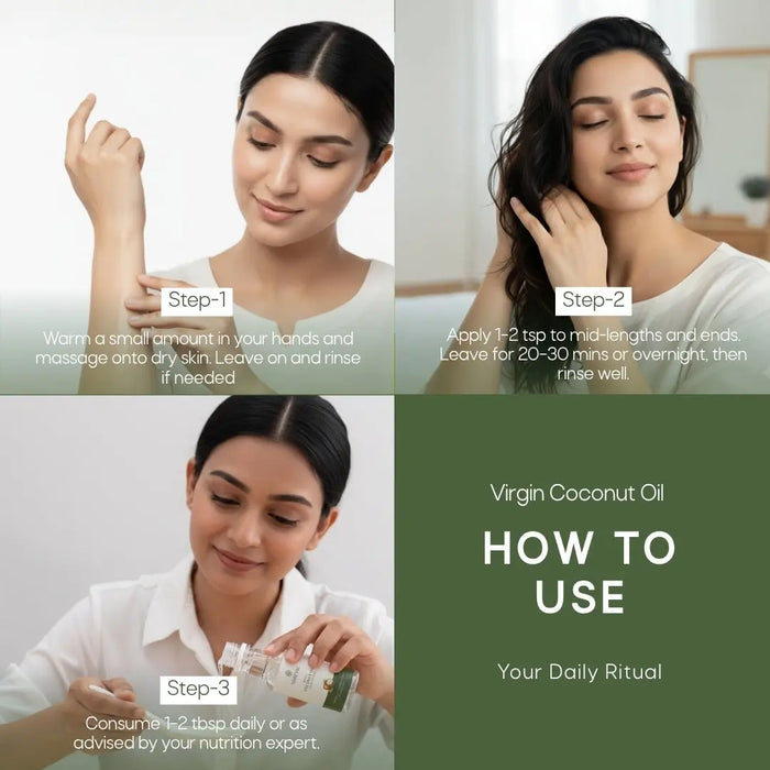 Body Wash + Virgin Coconut Oil Cold Pressed Combo