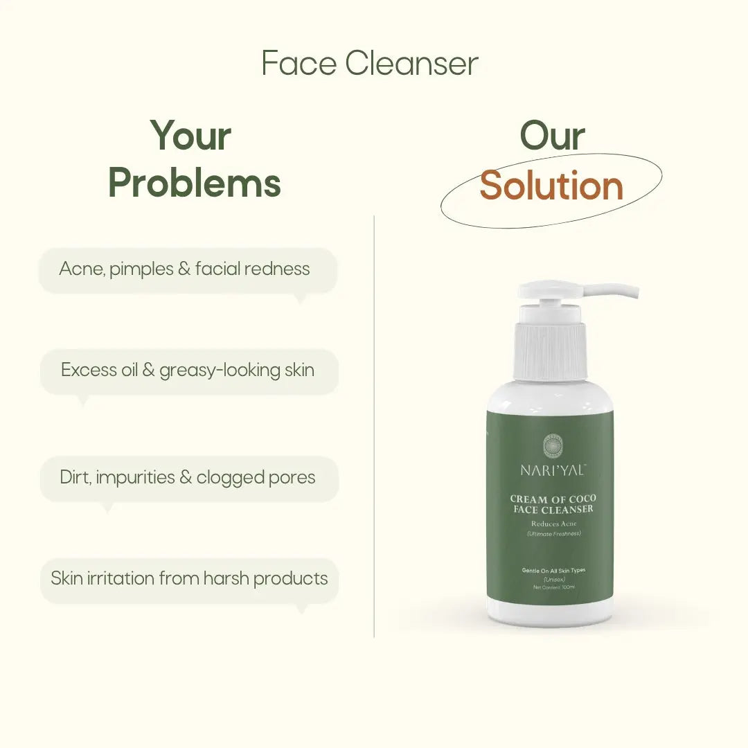 Face Cleanser + Invisible Sunscreen + Cream of Coco Lip balm