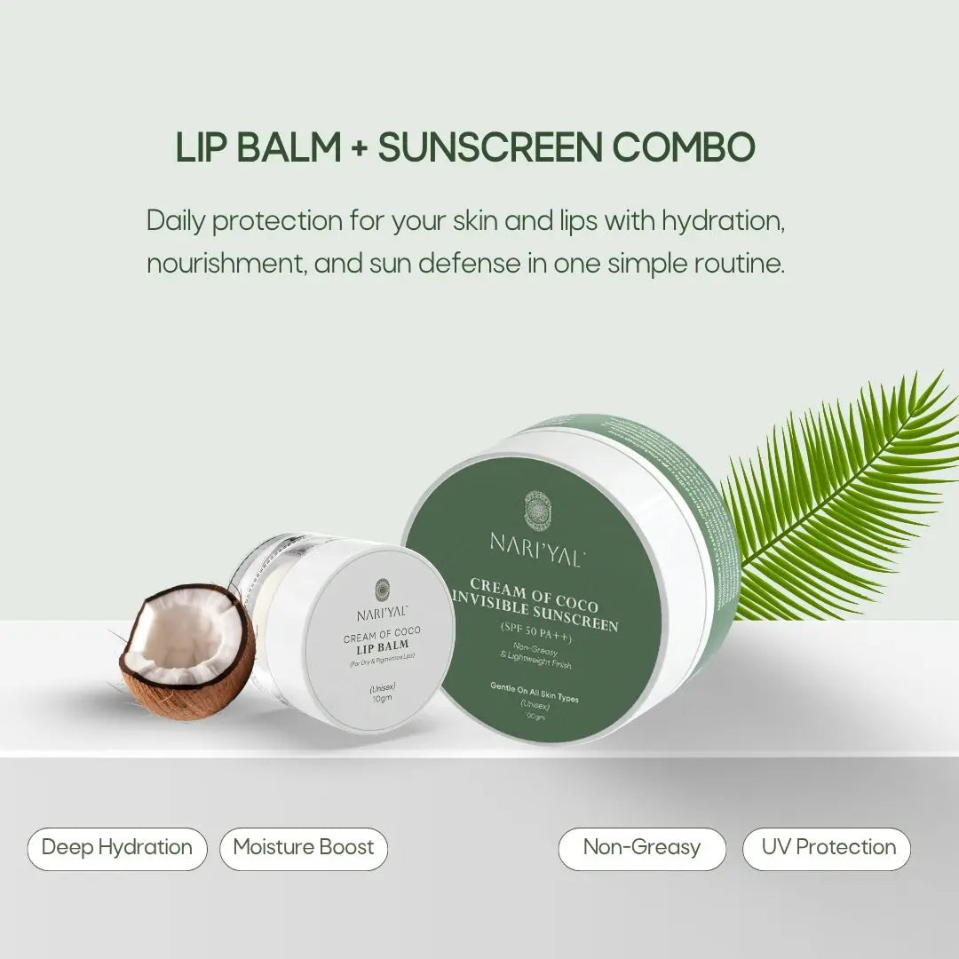 Lip Balm + Sunscreen Combo