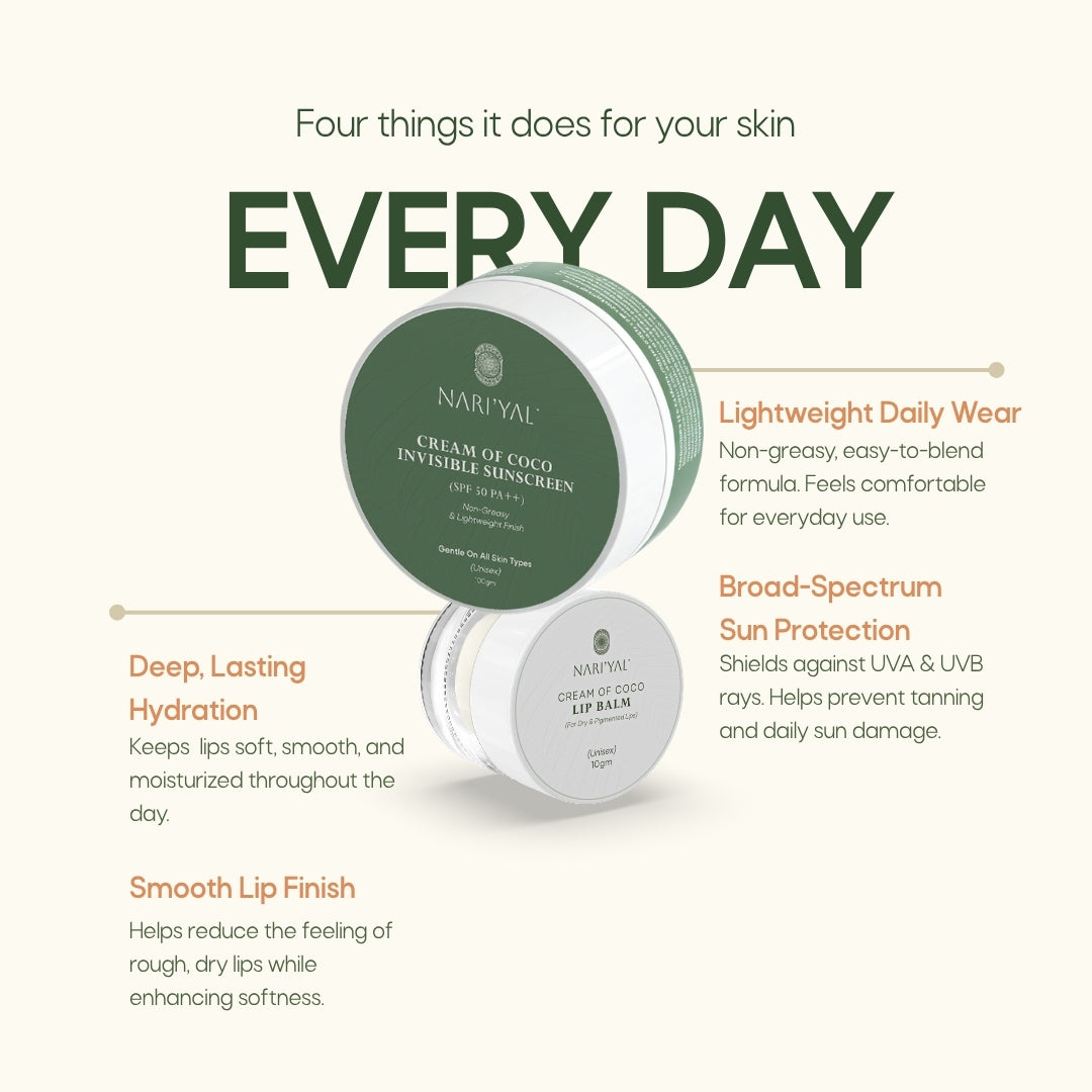 Lip Balm + Sunscreen Combo