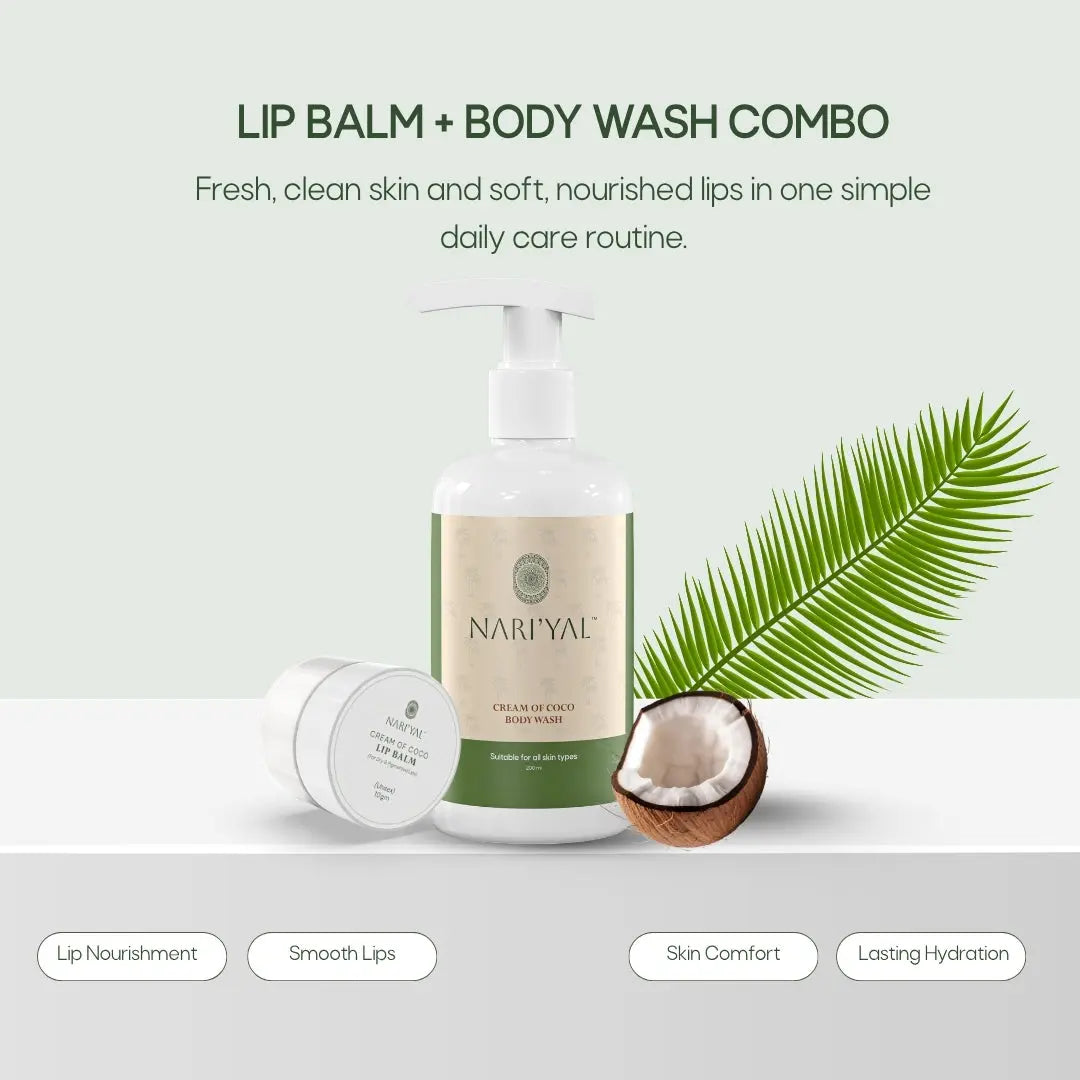 Lip Balm + Body Wash Combo