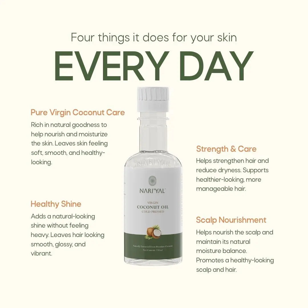 Virgin Coconut Oil Cold Pressed 250ml