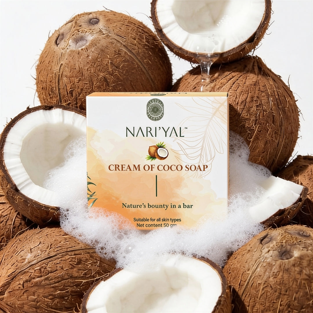 Cream of Coco Soap Pack of 2
