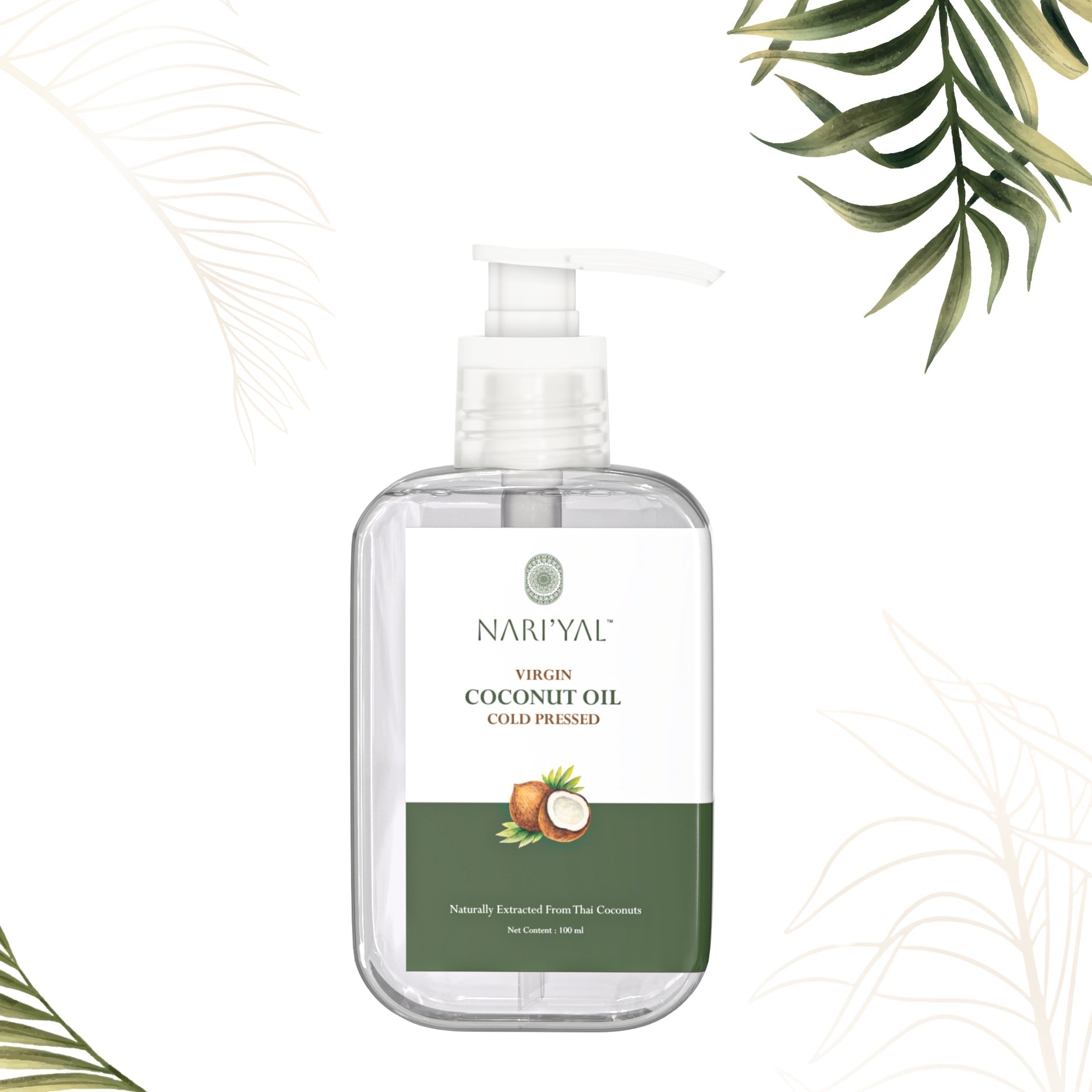 🎁 Virgin Coconut Oil Cold Pressed (100% off)