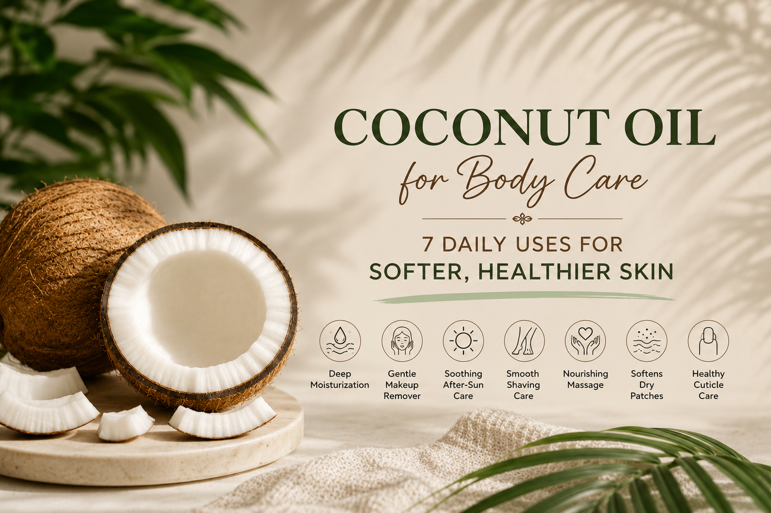 Coconut Oil for Body Care