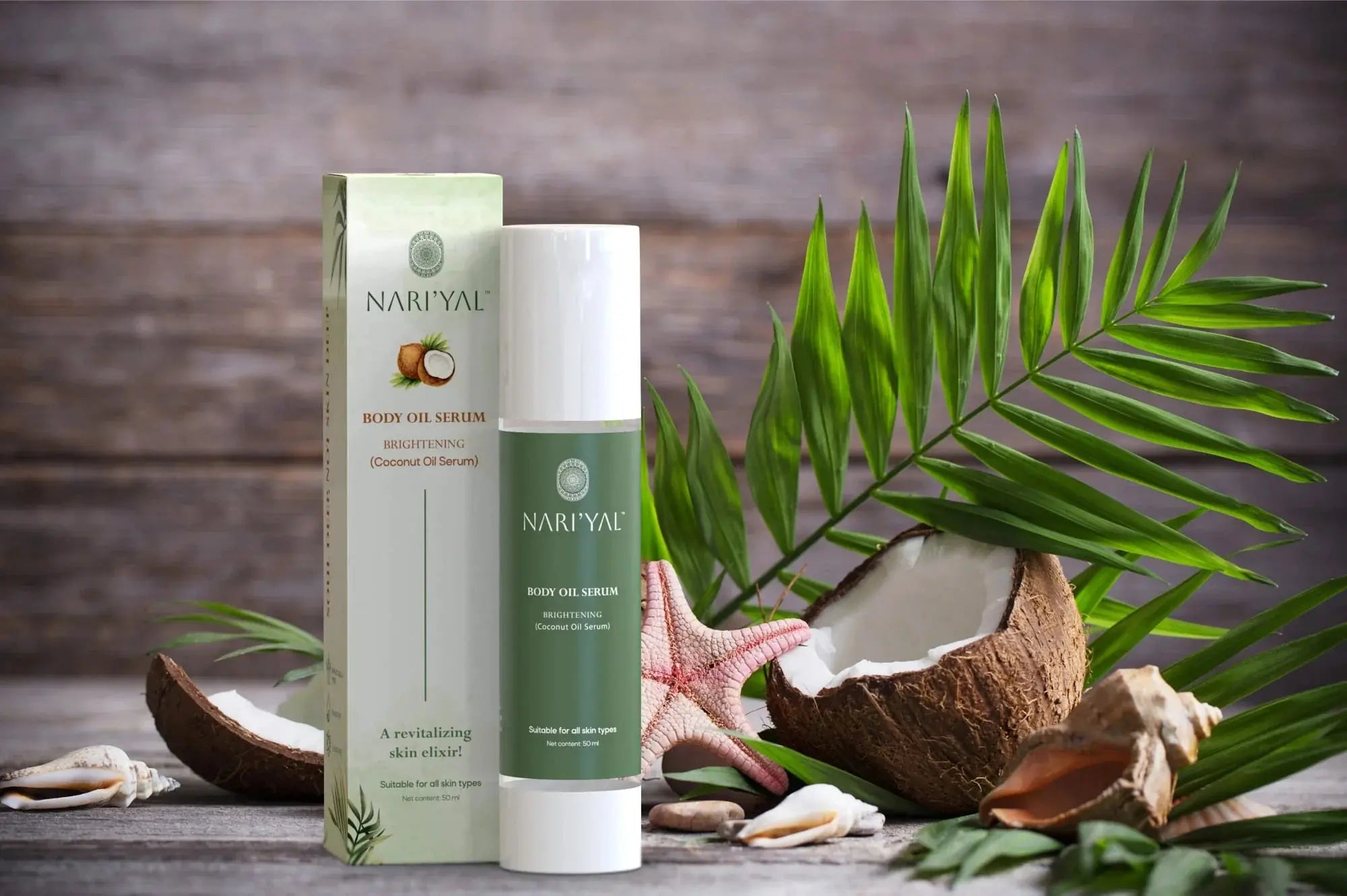 Nari'yal's Body Oil Serum (Brightening): A New Best Friend of Skin