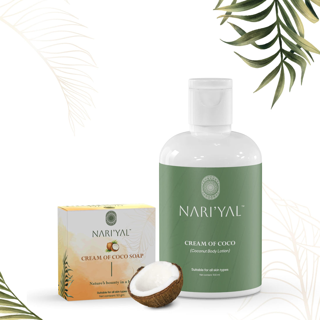 🎁 BUNDLE OF WHOLESOMENESS: (Body Lotion, Soap) (100% off)