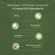 Body Wash + Virgin Coconut Oil Cold Pressed Combo