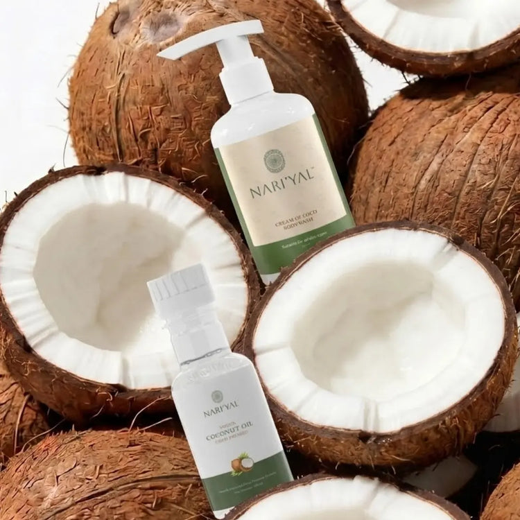 Body Wash + Virgin Coconut Oil Cold Pressed Combo