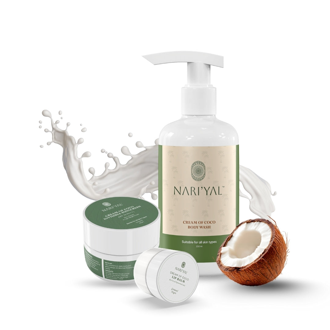 Body Wash + Sunscreen + Lip Balm Combo