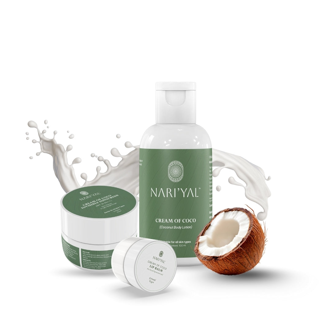 Sunscreen + Body Lotion + Lip Balm Combo