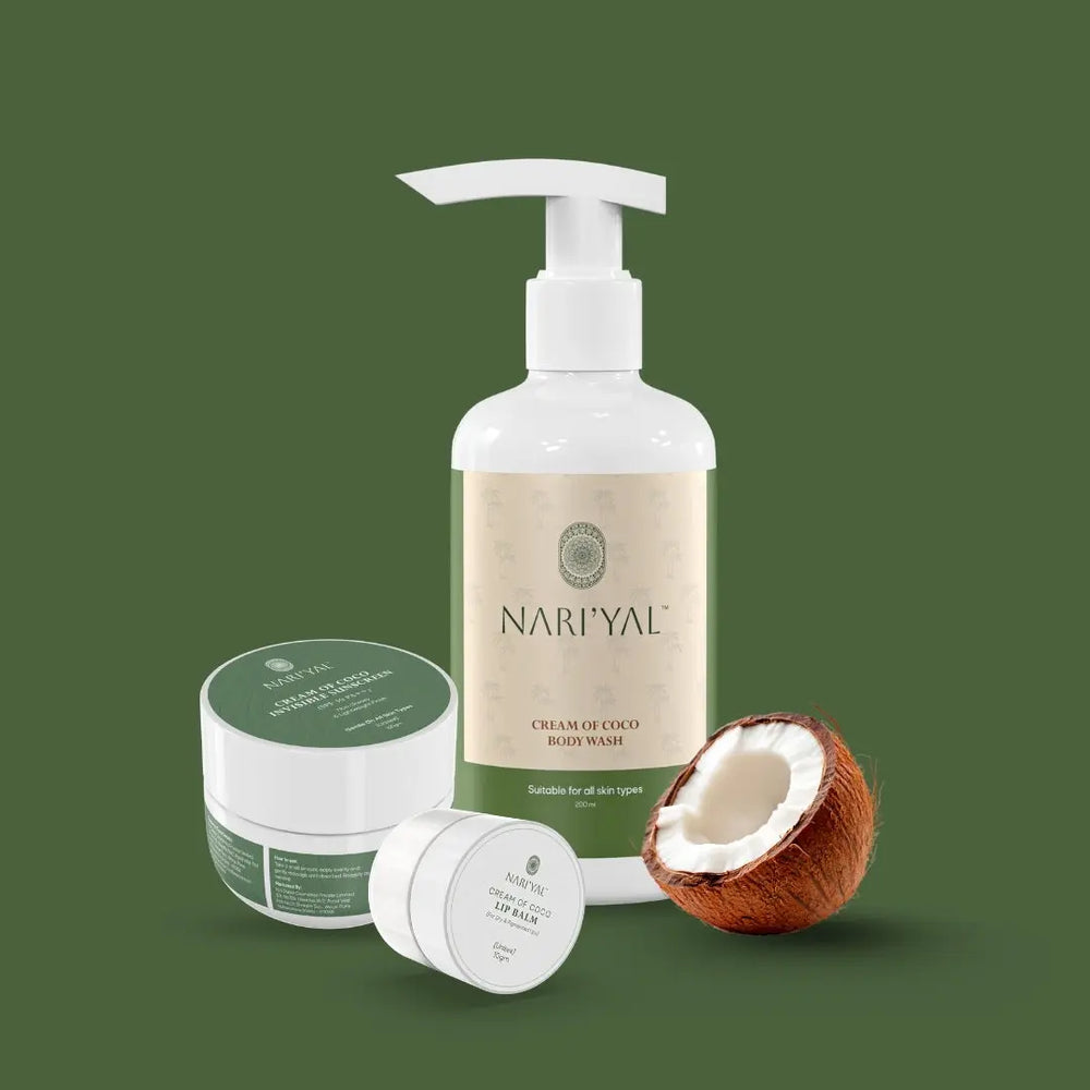 Body Wash + Sunscreen + Lip Balm Combo