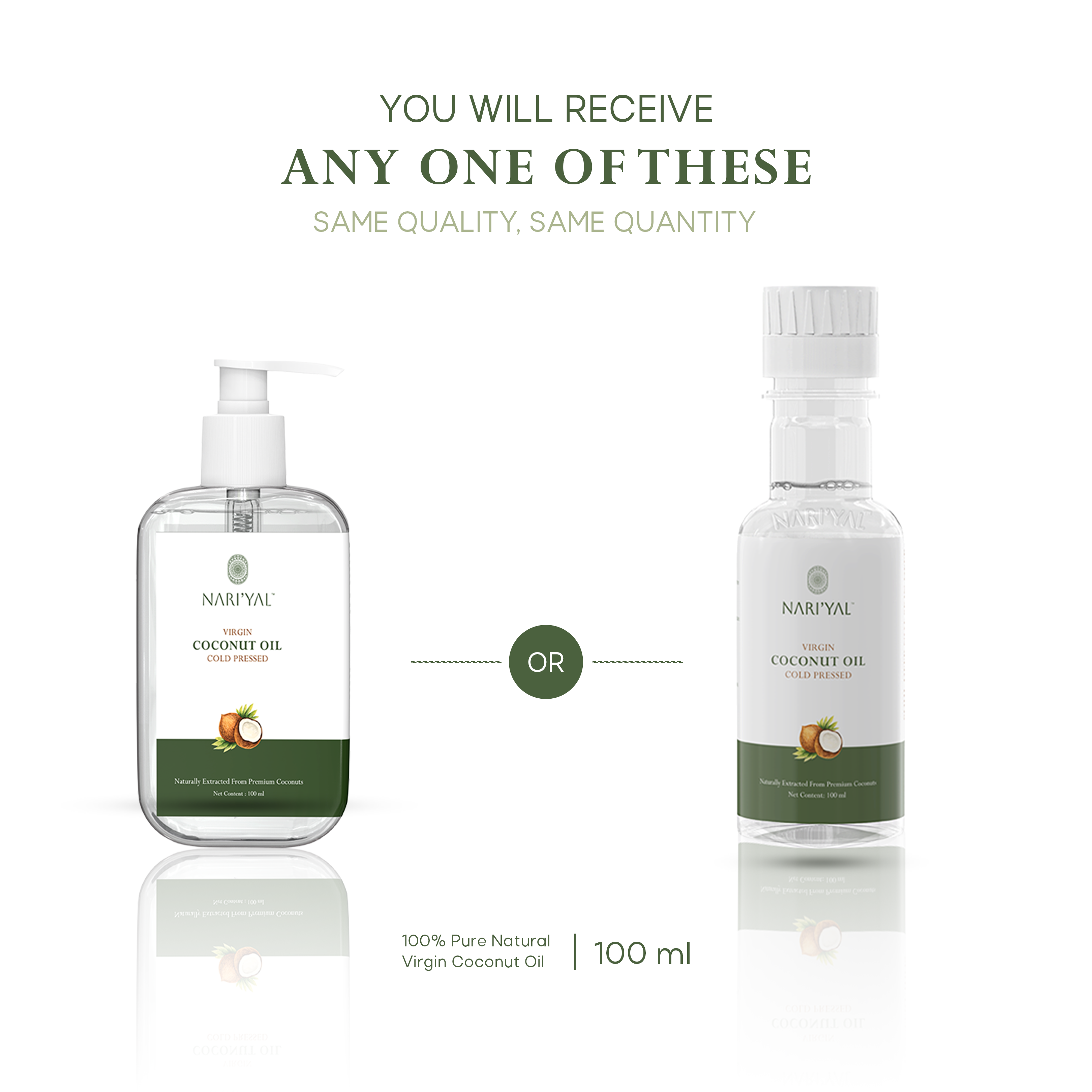 Virgin Coconut Oil Cold Pressed 100 ml