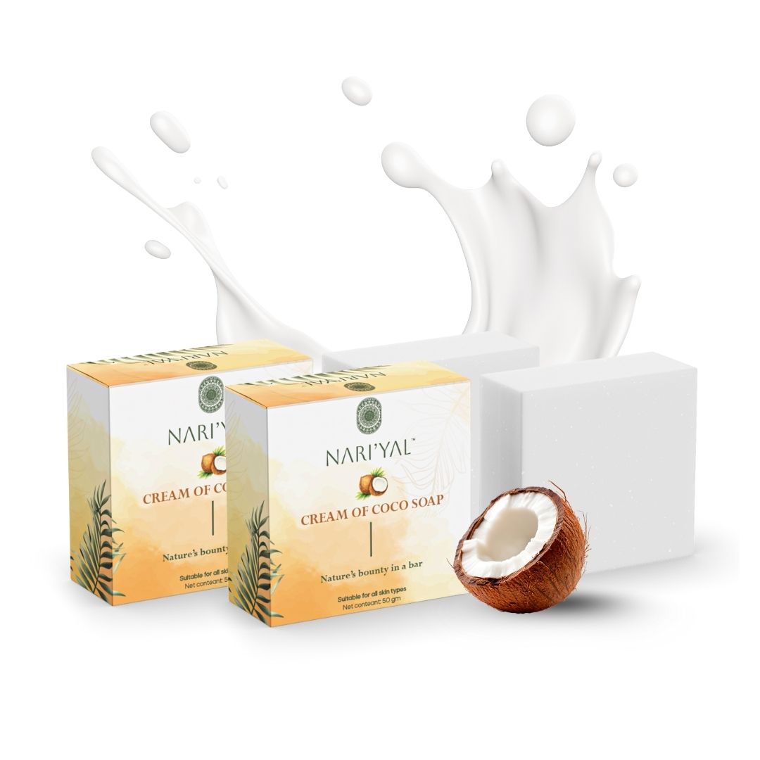 Cream of Coco Soap Pack of 2