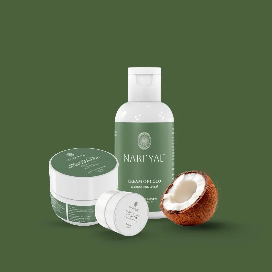 Sunscreen + Body Lotion + Lip Balm Combo
