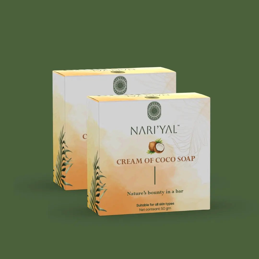 Cream of Coco Soap Pack of 2