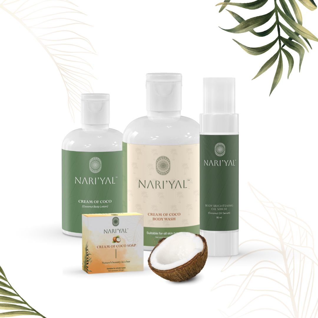 BUNDLE OF WHOLESOMENESS: (Body Oil Serum, Body Lotion, Body Wash, Soap)