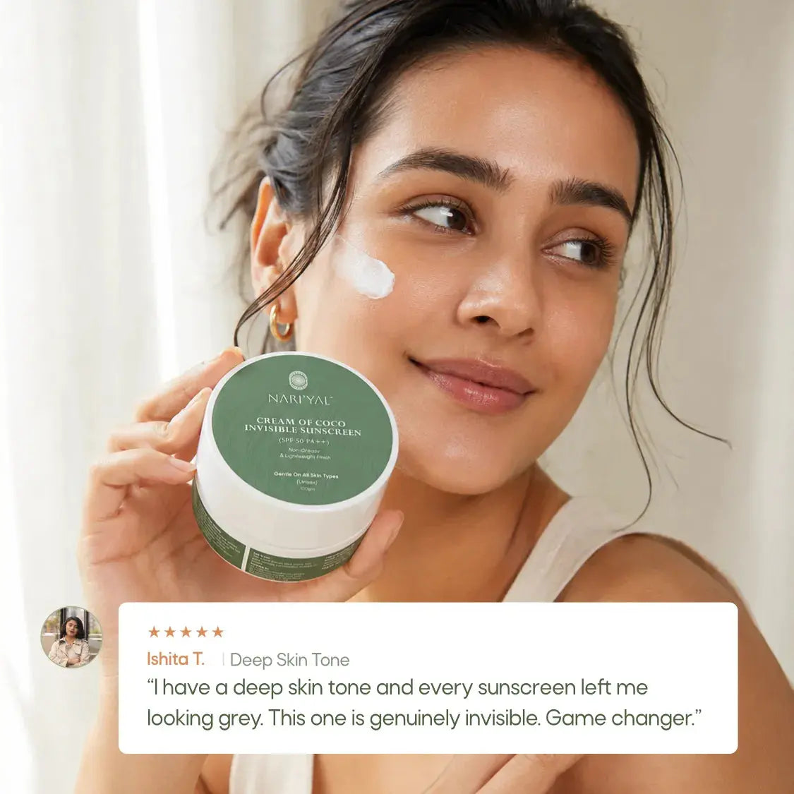 Cream Of Coco Invisible Sunscreen