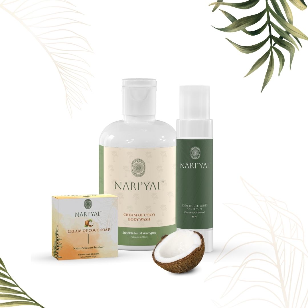 BUNDLE OF WHOLESOMENESS: ( Body Oil Serum, Soap, Body Wash)