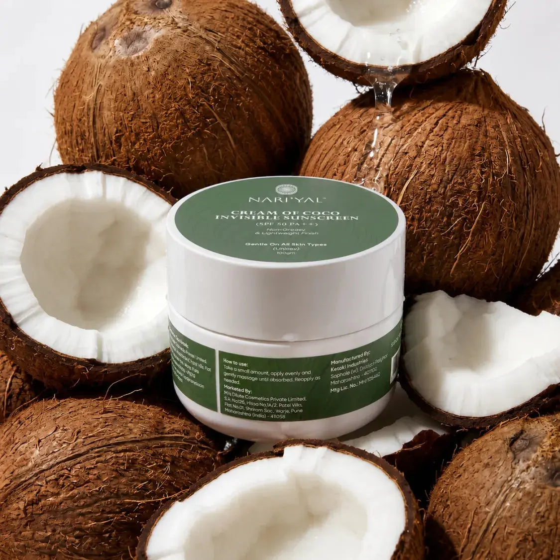 Cream Of Coco Invisible Sunscreen