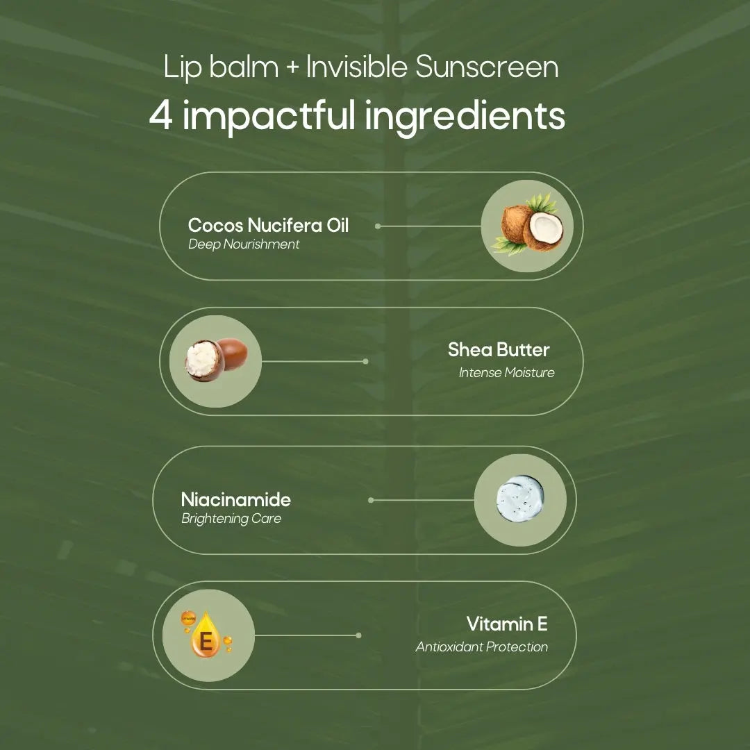 Lip Balm + Sunscreen Combo