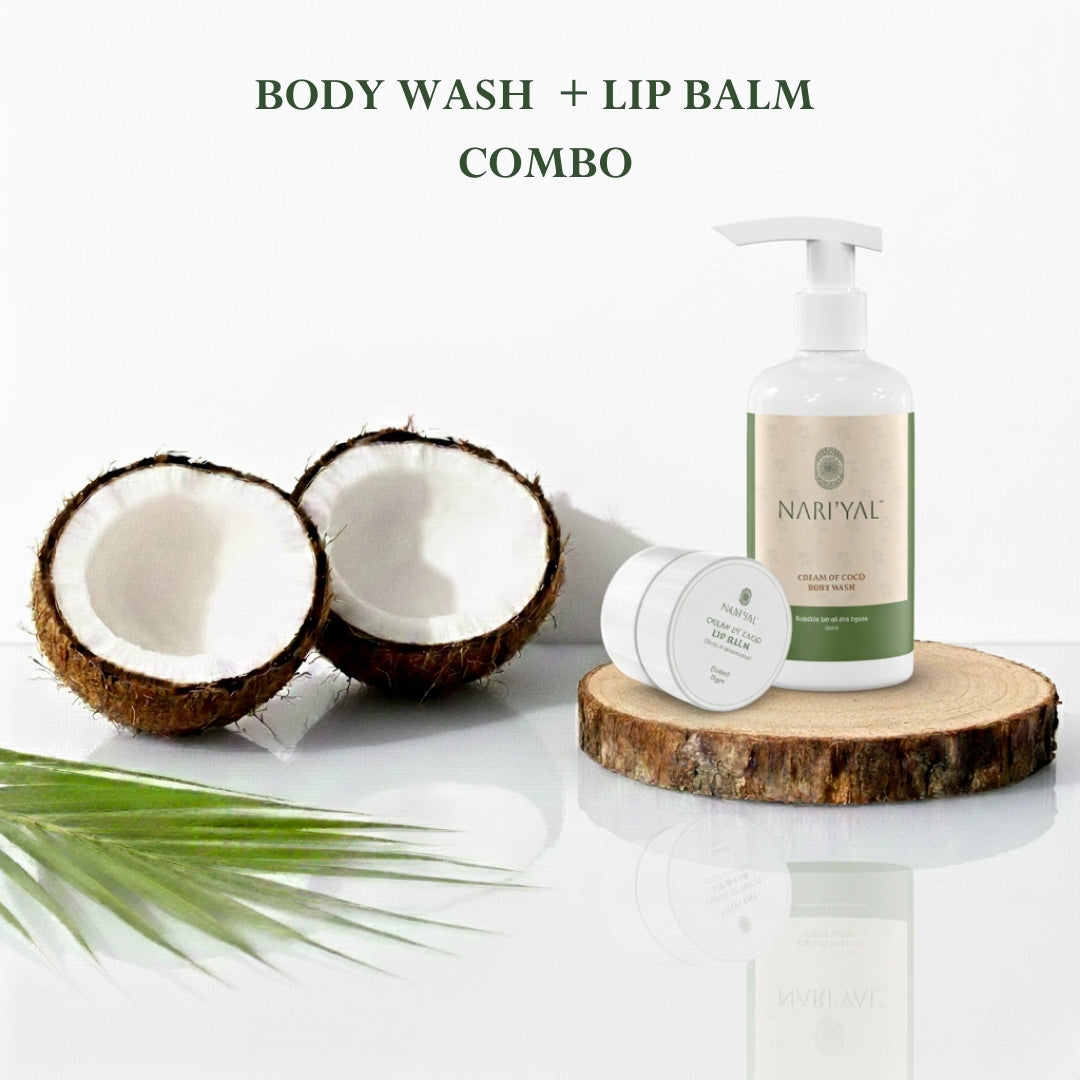 Lip Balm + Body Wash Combo