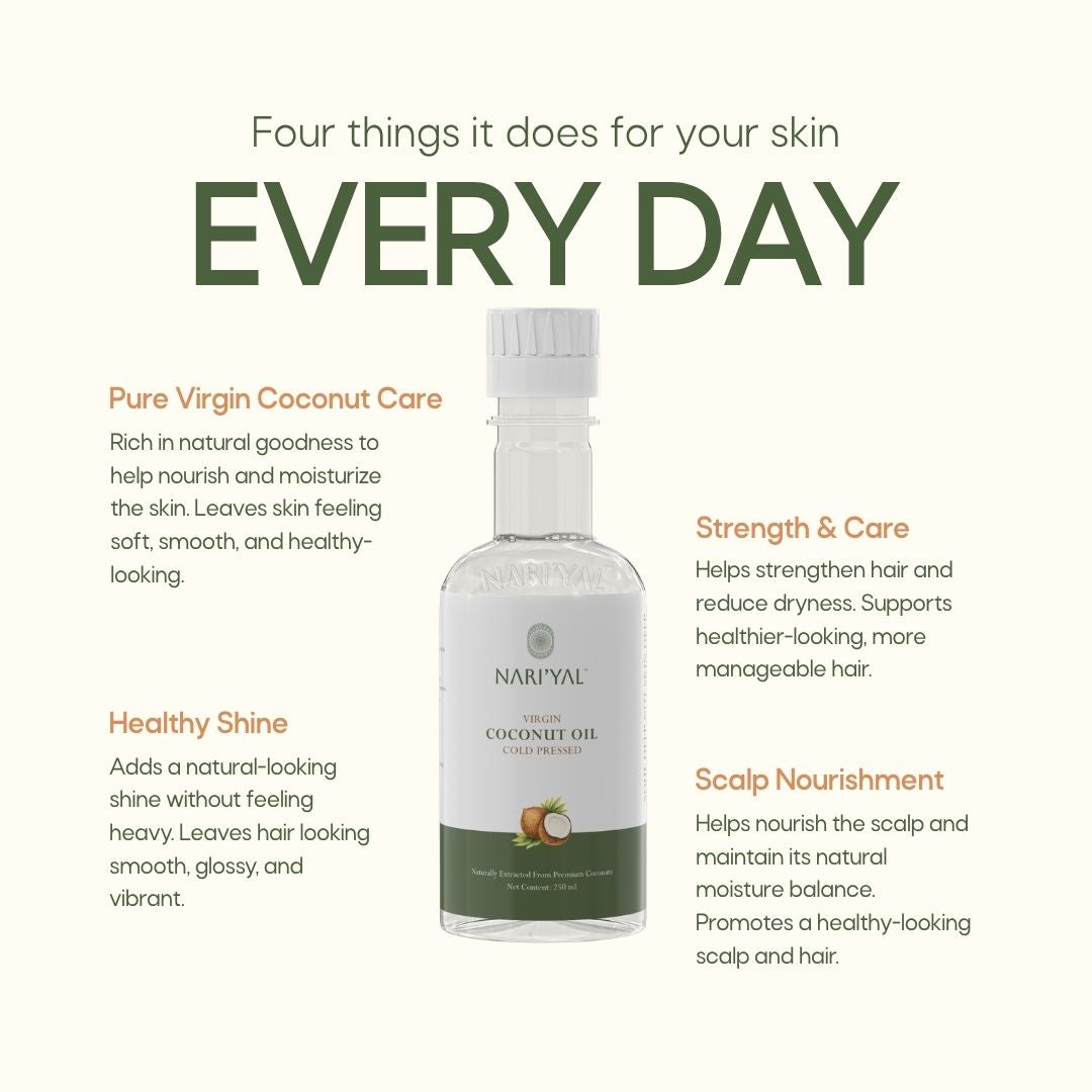 Virgin Coconut Oil Cold Pressed 250ml