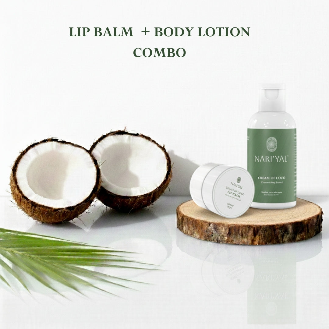 Lip Balm + Body Lotion Combo