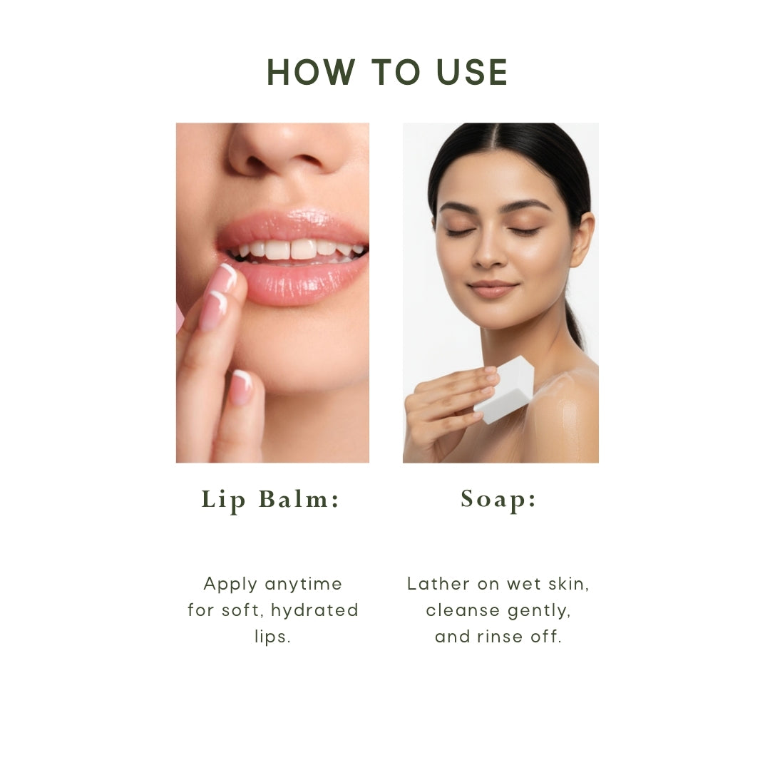 Soap + Lip Balm Combo