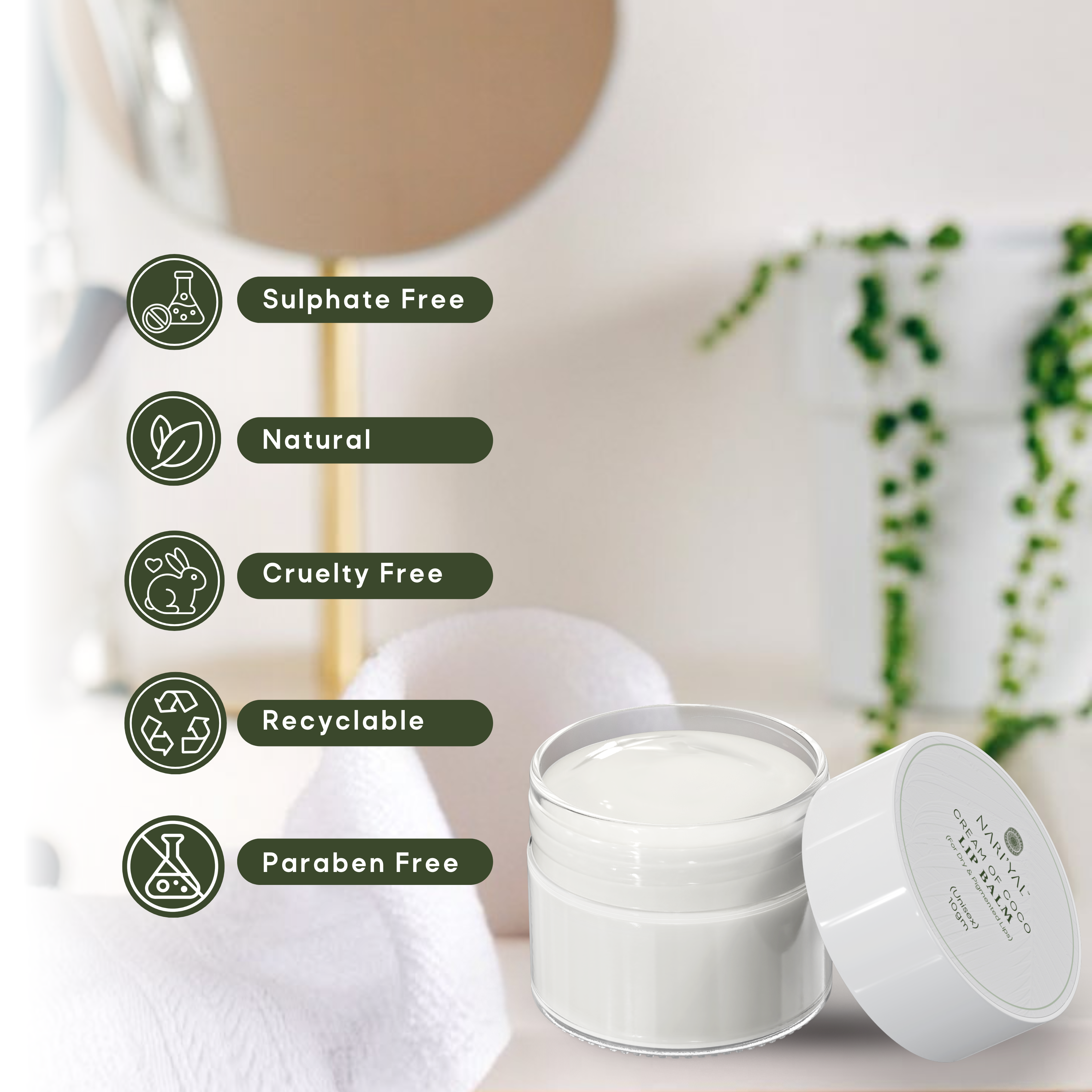 Cream of Coco Lip Balm
